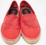 Carolina Herrera Pre-owned Canvas flats Red Dames - Thumbnail 3