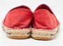 Carolina Herrera Pre-owned Canvas flats Red Dames - Thumbnail 5