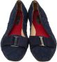 Carolina Herrera Pre-owned Fabric flats Blue Dames - Thumbnail 2