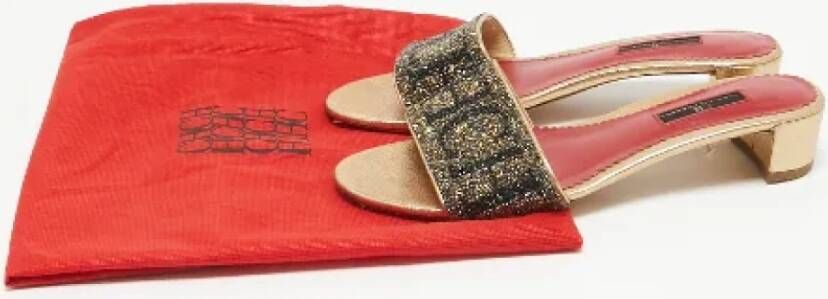 Carolina Herrera Pre-owned Fabric sandals Multicolor Dames