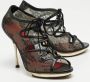 Carolina Herrera Pre-owned Leather boots Black Dames - Thumbnail 4