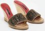 Carolina Herrera Pre-owned Leather espadrilles Yellow Dames - Thumbnail 4