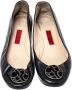 Carolina Herrera Pre-owned Leather flats Black Dames - Thumbnail 2