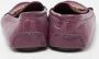 Carolina Herrera Pre-owned Leather flats Purple Dames - Thumbnail 5