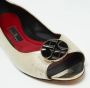 Carolina Herrera Pre-owned Leather flats Yellow Dames - Thumbnail 7