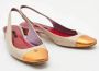 Carolina Herrera Pre-owned Leather heels Beige Dames - Thumbnail 4