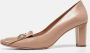 Carolina Herrera Pre-owned Leather heels Beige Dames - Thumbnail 2