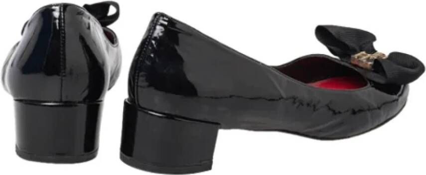 Carolina Herrera Pre-owned Leather heels Black Dames