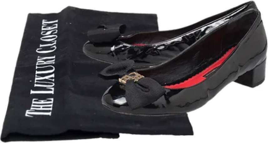 Carolina Herrera Pre-owned Leather heels Black Dames