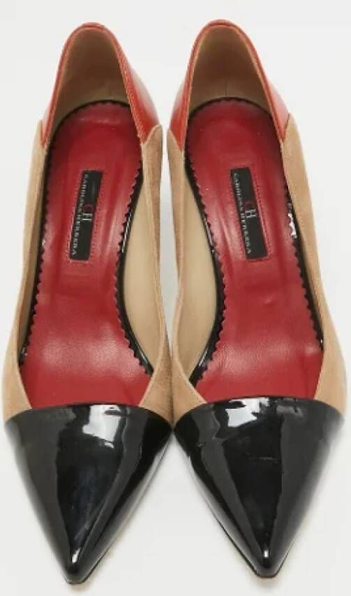 Carolina Herrera Pre-owned Leather heels Multicolor Dames