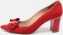 Carolina Herrera Pre-owned Leather heels Red Dames - Thumbnail 2