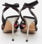 Carolina Herrera Pre-owned Leather sandals Black Dames - Thumbnail 4