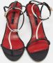 Carolina Herrera Pre-owned Leather sandals Black Dames - Thumbnail 2