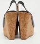 Carolina Herrera Pre-owned Leather sandals Blue Dames - Thumbnail 5