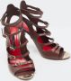 Carolina Herrera Pre-owned Leather sandals Brown Dames - Thumbnail 4