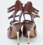 Carolina Herrera Pre-owned Leather sandals Brown Dames - Thumbnail 5