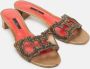 Carolina Herrera Pre-owned Leather sandals Gray Dames - Thumbnail 4