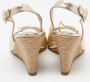 Carolina Herrera Pre-owned Leather sandals Yellow Dames - Thumbnail 5