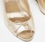 Carolina Herrera Pre-owned Leather sandals Yellow Dames - Thumbnail 7