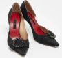 Carolina Herrera Pre-owned Satin heels Black Dames - Thumbnail 4