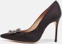 Carolina Herrera Pre-owned Satin heels Black Dames - Thumbnail 2