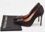 Carolina Herrera Pre-owned Satin heels Black Dames - Thumbnail 9