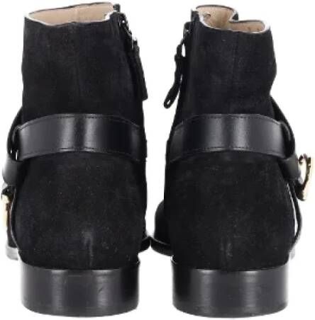 Carolina Herrera Pre-owned Suede boots Black Dames