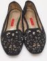 Carolina Herrera Pre-owned Suede flats Black Dames - Thumbnail 2