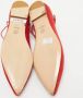 Carolina Herrera Pre-owned Suede flats Red Dames - Thumbnail 5