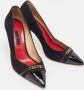 Carolina Herrera Pre-owned Suede heels Black Dames - Thumbnail 3