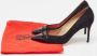 Carolina Herrera Pre-owned Suede heels Black Dames - Thumbnail 8