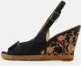 Carolina Herrera Pre-owned Suede sandals Black Dames - Thumbnail 2