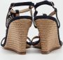 Carolina Herrera Pre-owned Suede sandals Blue Dames - Thumbnail 5