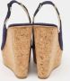 Carolina Herrera Pre-owned Suede sandals Blue Dames - Thumbnail 4