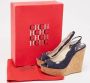 Carolina Herrera Pre-owned Suede sandals Blue Dames - Thumbnail 8