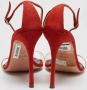 Carolina Herrera Pre-owned Suede sandals Red Dames - Thumbnail 5