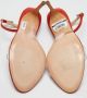 Carolina Herrera Pre-owned Suede sandals Red Dames - Thumbnail 6