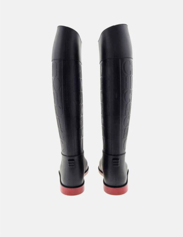 Carolina Herrera Rubberlaarzen Fabriek Zwart Black Dames