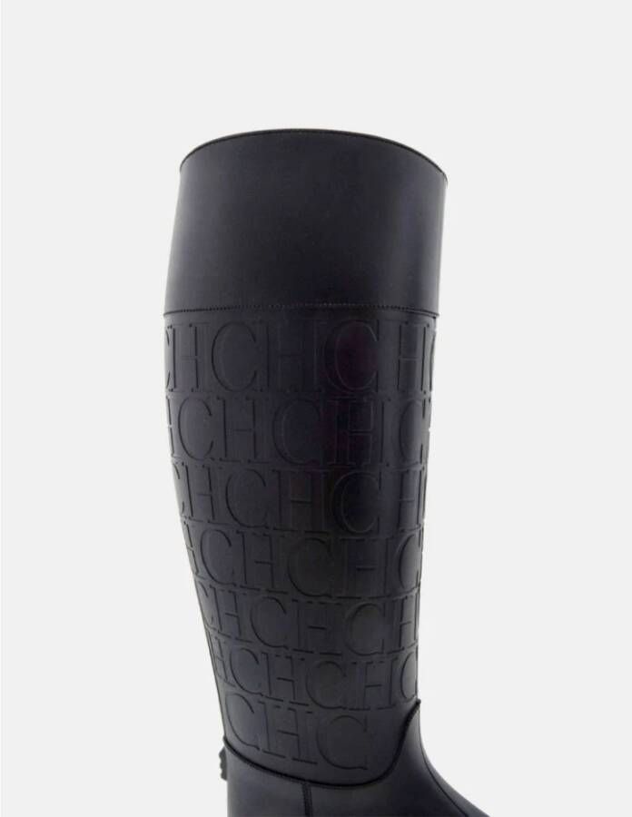 Carolina Herrera Rubberlaarzen Fabriek Zwart Black Dames