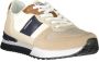 Carrera Sportieve Beige Vetersneakers Contrastdetails Beige Heren - Thumbnail 6