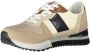 Carrera Sportieve Beige Vetersneakers Contrastdetails Beige Heren - Thumbnail 7