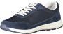 Carrera Blauwe Polyester Sneaker met Veters Contrastdetails Applicatie Logo Blue Heren - Thumbnail 12