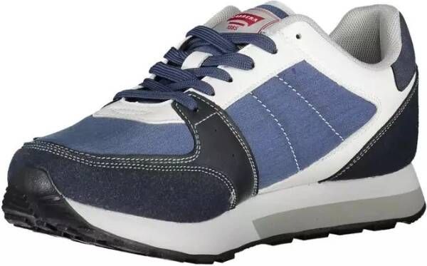 Carrera Blauwe Contrast Vetersneakers Blue Heren