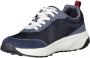 Carrera Blauwe Polyester Sneaker met Veters en Logo Blue Heren - Thumbnail 10