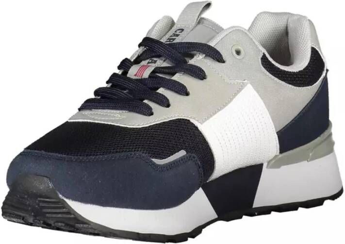 Carrera Blauwe Logo Sneaker met Contrasterende Details Blauw Heren