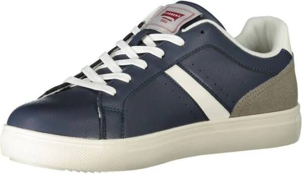 Carrera Blauwe Polyester Sneaker met Contrastdetails Blue Heren