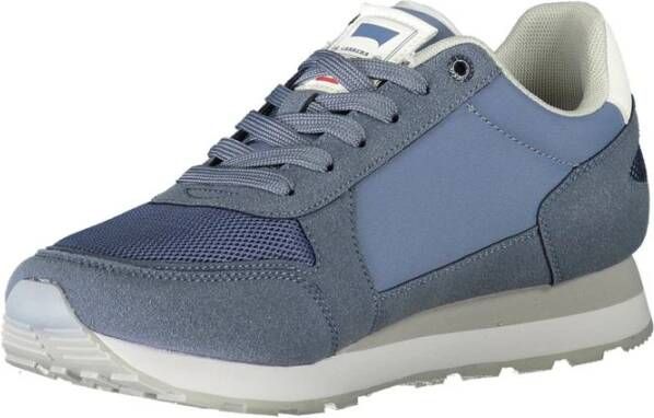 Carrera Blauwe Polyester Sneaker met Contrastdetails Blue Heren