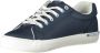 Carrera Blauwe Polyester Sneaker met Veters Contrastdetails Logo Blue Heren - Thumbnail 6