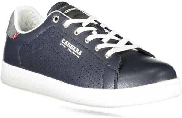 Carrera Blauwe Polyester Sneaker met Contrastdetails Blue Heren