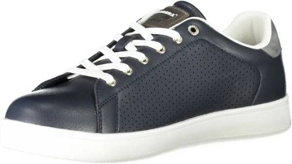 Carrera Blauwe Polyester Sneaker met Contrastdetails Blue Heren